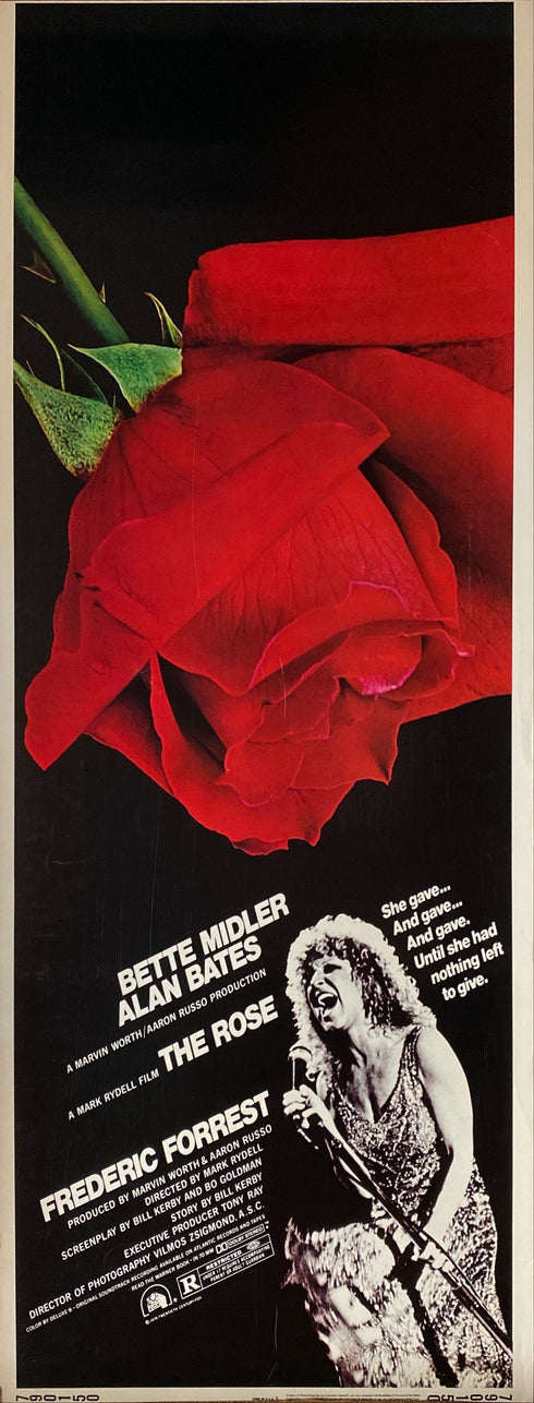 rose 1979 insert card